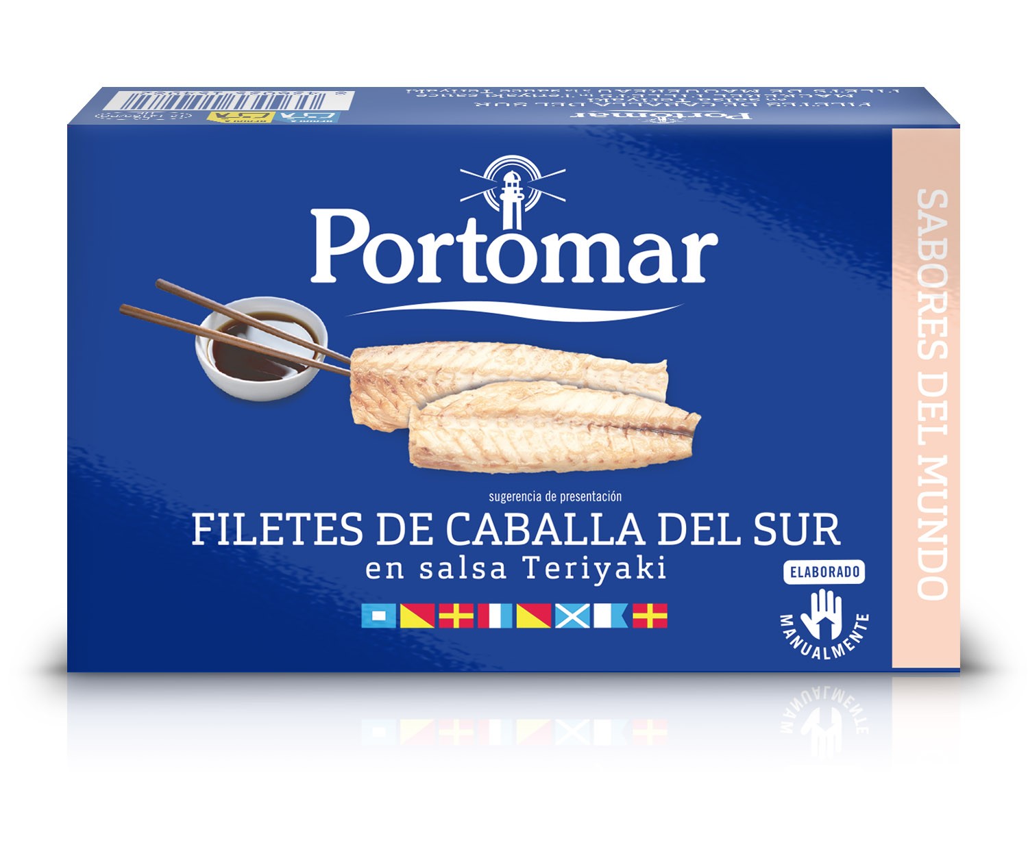 Filetes de Caballa del Sur en Salsa Teriyaki - Portomar 120g