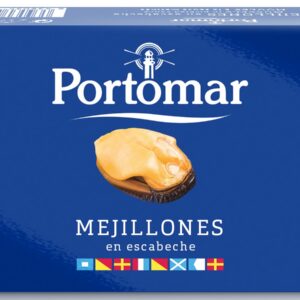 Mussels in escabeche sauce- Portomar 111g