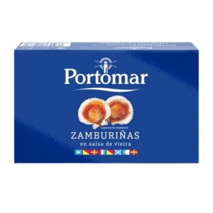 Galicische Sint-jakobsschelpen in schaaldierensaus - Portomar 115g